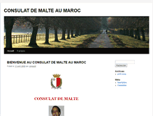 Tablet Screenshot of consulat-de-malte.blogcitoyen.net