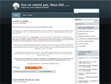 Tablet Screenshot of porfavor.blogcitoyen.fr