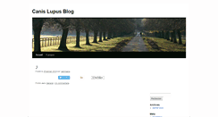 Desktop Screenshot of canislupus.blogcitoyen.net
